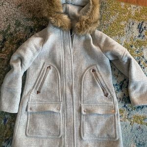 J Crew Chateau parka in Italian stadium Wool Coat 10